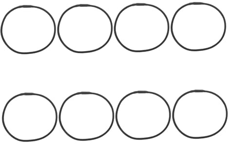 ibasenice 8 Pezzi Microfono Antiurto Corda Elastica Morbida Fascia Elastica Per Microfono Vibrazione Fasce Elastiche Supporto Antiurto Per Fascia Di Ricambio Universale