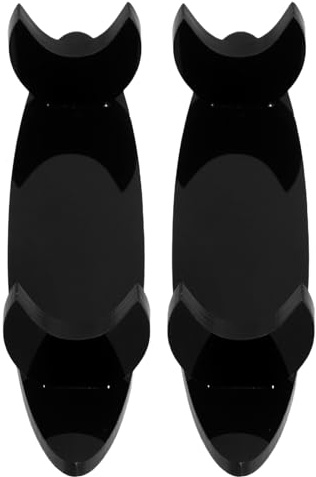ABOOFAN 2 Piezas Soporte para Instrumentos de Acrílico Soporte de Exhibición Portátil para Flauta Unidades para Instrumentos de Viento para Almacenamiento y Decoración Estudio o Sala