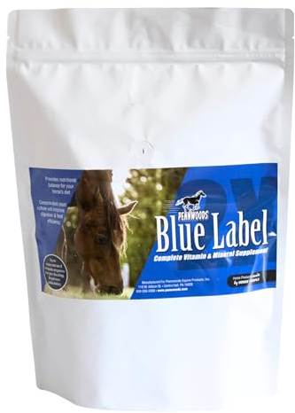 Horse Feed Balancer – Improves Digestion & Feed Efficiency with Yeast Culture – Complete Vitamin, Mineral & Amino Acid Support – Concentrated Daily Supplement – 4 LB