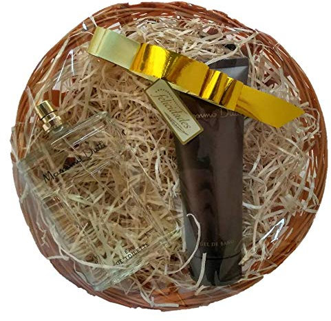 MASSIMO DUTTI CESTA COLONIA SIN TAPON + GEL