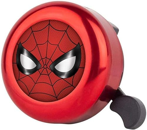 Bike Bell for Kids Boys Toddlers,Spiderman Spider man Aluminum Bicycle Bell Children's Bike Accessory,