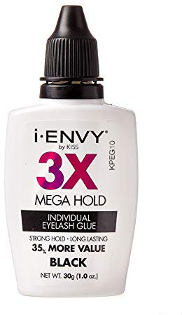 i-ENVY by Kiss 3X Mega Hold Individual Lash Glue Black