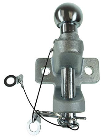 Bits4reasons - Nuevo modelo Maypole MP84, enganche de bola y pin de 50 mm, bola de remolque plateada