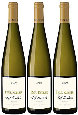 Alsace Pinot Blanc Les Panetiers - Blanc 2020 - Domaine Paul Kubler - Vin Blanc d' Alsace (3x75cl)