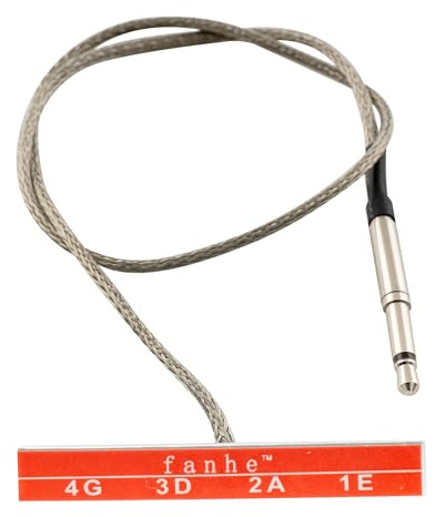 Musiclily Basic Transducer Under Bridge Saddle Ceramic Piezo Pickup for Violin, 40mm×6mm