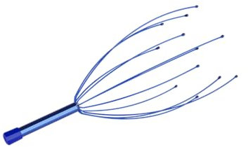 EIS, Massager, Biegsamer Kopfmassager, Kopfmassagegerät, entspannend, durchblutungsfördernd