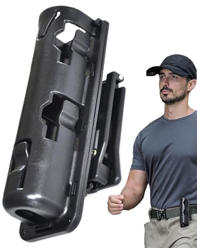 Spring Bar Hip Clip - Tool Holder with Spring Steel Belt Clip for Tools, Adjustable Compact Portable Space-Saving Bag for Hiking and Outdoor Work