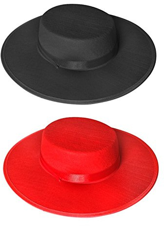Partilandia Sombrero Cordobés Negro Adulto Fieltro (1 UD)