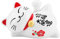FTVOGUE Maneki Neko Lucky Gat, Fortune Welcoming Waving Arm Lazy Mentir Gato Riqueza Fortune Cat Feng Shui Decoración para el hogar, Tienda, Blanco (01)