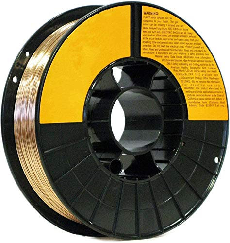 Utoolmart Schweißdrähte, 0,6 mm Durchmesser, 100 g Spule, kupferbeschichteter Karbonstahl, solider WIG-Schweißdraht, 3 Stück