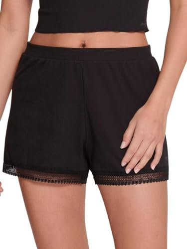 sloggi Damen GO Ribbed Short, Black, L