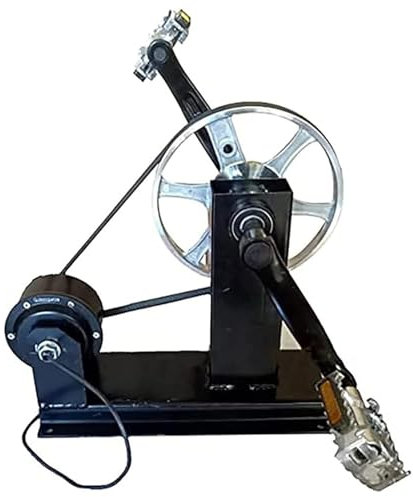 SOYPAX Générateur à pédale portable Générateur à pédale multifonctionnel Générateur à pédale, alimentation de secours, interface DC 12V, chargeur de voiture