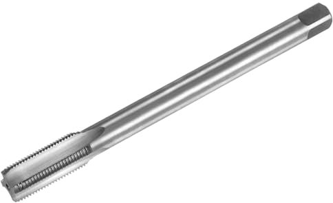 sourcing map Taraud fileté métrique M14 x 1,25 H2 160 mm extra long à cannelure droite filetage fraiseuse tarauds tarauds outil de réparation