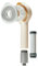 Hello Klean Purifying Shower Head Refill Cartridges - Filters to Remove Unwanted Metals, Chlorine & Impurities Found in Shower Water - Includes 1x Headpiece Cartridge & 1x Handle Cartridge