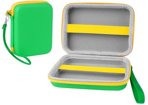 Aolso Borsa da trasporto UNO, Portatile Borsa per Carte UNO Flip, Custodia per Carte Impermeabile e Resistente All'umidità, Adatto per una Varietà di Carte, UNO, Carte da Gioco (Verde)
