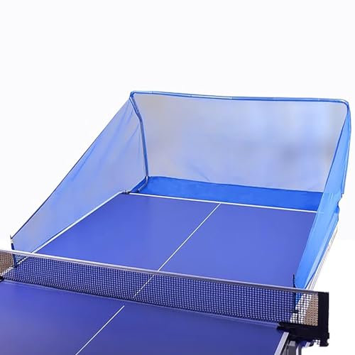 Generico Rete di Cattura per Ping Pong - Si Fissa al Tavolo da Ping Pong, Rete di Allenamento per la Raccolta delle Palline Durante Il Robot da Ping Pong, Il Servizio o l'allenamento Multi-Palla