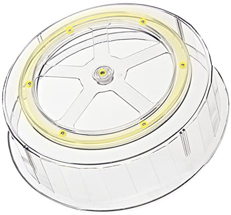 IMIKEYA Plato Giratorio Para Especias Organizador Giratorio Para Gabinete Transparente y Práctico