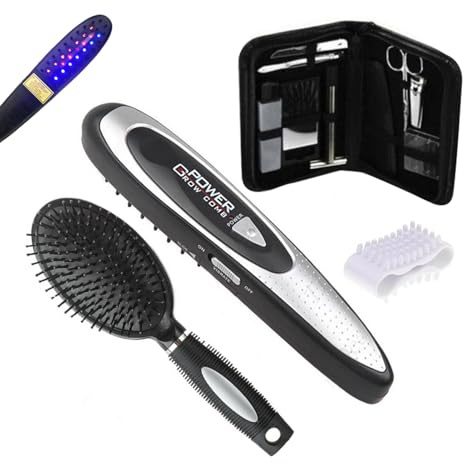 Pinceau de massage pour cuir chevelu, pour la croissance des cheveux, multifonction, relaxant, appareil de massage électrique portable pour les voyages à la maison, les voyages d'affaires, le camping