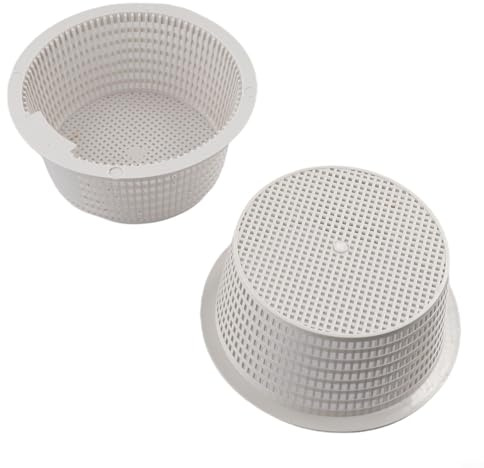 Zilimontt Cesta de filtro de skimmer de piscina P06436 para piscina de pared de acero de 16 x 12 x 7 cm, compatible con juegos de piscina 56369/56384/56566/56574/56586, filtración eficiente y desechos