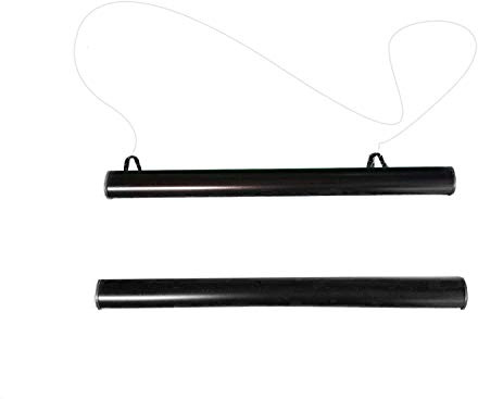 Black A0 Landscape 120CM 130CM 150CM 200CM 300CM Aluminium Poster Hanger Gripper maps Drawings Hanging (Poster Width 130CM X Height Any)