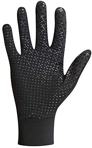 PEARL IZUMI Men's Thermal Lite Cycling Glove, Lightweight & Insulated Thermal Fabric for Entire Glove, Durable Grip with Low Light Visibility for Outdoor Activities, Black, X-Large