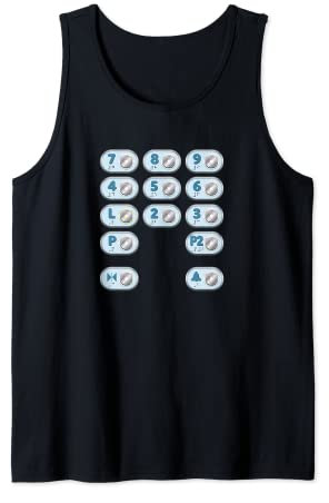 Botones del panel del elevador - Botones del elevador Camiseta sin Mangas