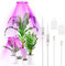 YUYMIKA 72LED Vollspektrum Pflanzenlampen, Eurostecker, 10 Dimmbar Helligkeits, Time fernbedienung, 3 Lichtmodi, 150CM höhenverstellbar Pflanzenlicht für große pflanzen bonsai palmen blumen(2PCS)
