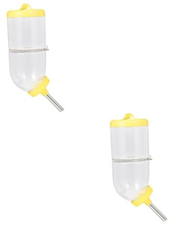 INOOMP 2stücke Praktische Hamstertrinkflasche Mit Transparentem Design Für Haustiere Sorgt Für Ständige Hydration Ohne Käfigunordnung