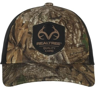 Realtree APX Camo Hunting Hat – 6-Panel Mesh Back Baseball Cap