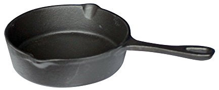 Samuel Groves - Round Cast Iron Skillet Frying Pan Long Life 16cm