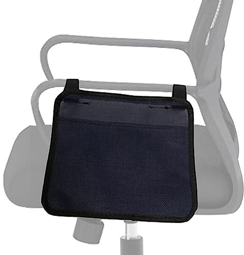 EEYZD Borsa per Appendere Il Bracciolo della Sedia, Custodia Laterale per Sedia A Rotelle, Custodia per Poltrona Reclinabile, Sedia A Rotelle, Sedia da Spiaggia, Sedia da Ufficio, Comodino,Blu