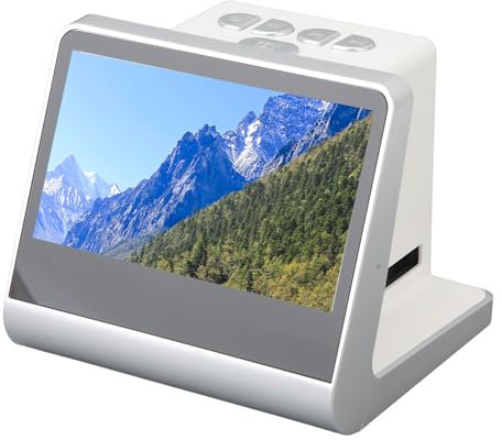 Jectse Filmoch Diaobilskanner Med Stor 5 ”LCD-Skerm, Konvertera 135 Film 126KPK Film 110 Super8 Enfärgad Och Glider In I Delikat Jpeg-format, Inbygt 16 GB MINNE