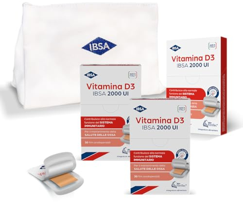 Vitamina D3 IBSA 2000 UI - Film Orodispersibili (90 Film + Pochette)