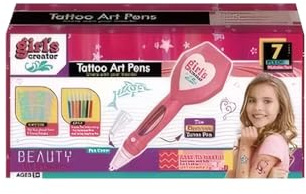 YIXANNX Set di giocattoli per ragazze Bastoncini riutilizzabili per acconciature per giochi creativi Bastoncini per acconciature e tinture per bambini in ABS, digitare+2