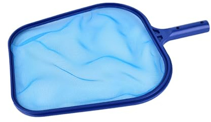 BUGUUYO Épuisette Carrée Légère Maille pour Aquarium et Bassin Filet pour Attraper Poissons Plantes Aquatiques et Débris Manche Résistant pour Nettoyage Facile