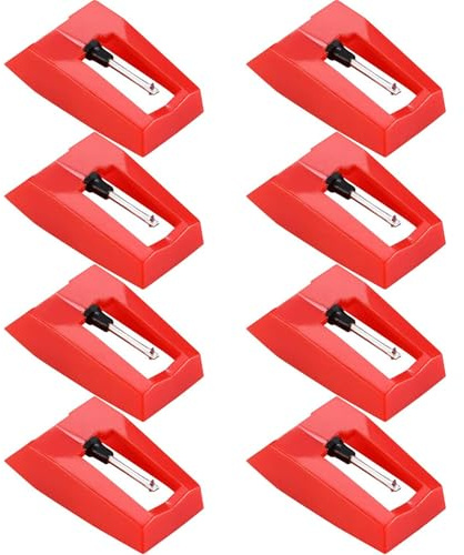 Elnwnnkc Puntine per giradischi di ricambio per giradischi, 8 pezzi, accessori per giradischi fonograf
