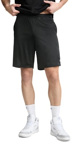 Champion Men's Classic Mesh Shorts Black X-Large 8.5
