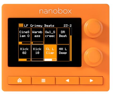 1010music Nanobox Tangerine Sampler Module