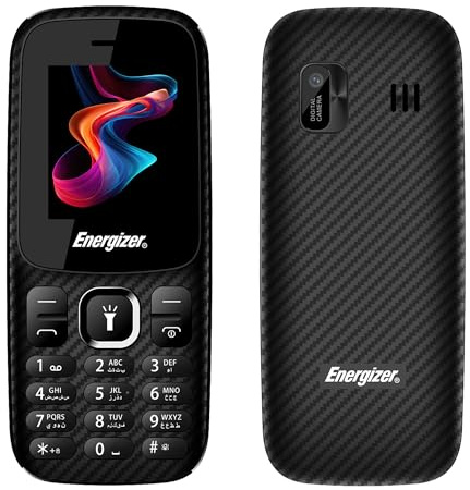 Energizer - Mobile E13- Téléphone Portable 2G - sans Chargeur - Double Sim - Débloqué - Batterie 1000mAh - Clavier AR