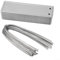 Pflanzen-Aluminium-Etikett, doppelseitig, Metallbaum-ID-Tag, wasserdicht, mit Eisendraht, 82 x 25 mm