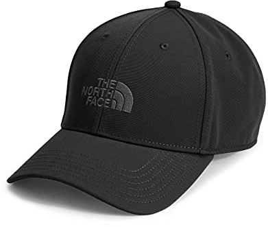 The North Face Recycled 66 Classic Hat - Classic Fit Baseball Cap for Men & Women, Embroidered Logo, Adjustable Strap, TNF Black, One Size