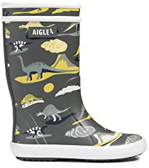 Aigle LOLLY POP PLAY2 Bottes imperméables Imprimé pour Enfant | Tige souple et confortable, doublure résistante | Bande réfléchissante sur le talon |Semelle adhérente