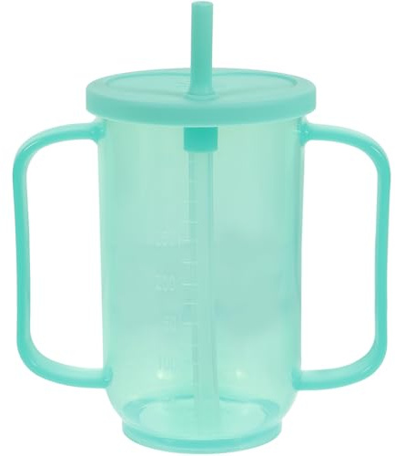 IWOWHERO Nursing Cup Inclined Mouth Drinking Cup for Disabled Patient Maternity Drink Water Adult Drinking for Elderly Proof for Daily Use