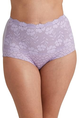 Miss Mary of Sweden Jacquard & Lace Formande Trosgördel med Hög Midja 54 Lavendel