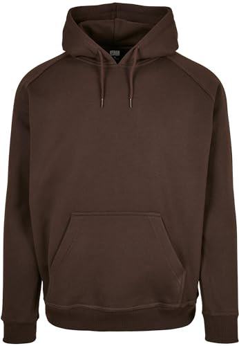 Urban Classics TB014-Blank Hoody 2-Pack, Felpa con Cappuccio Uomo, Marrone, M