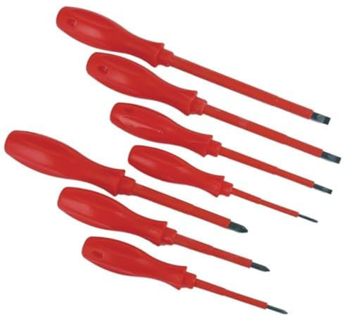 Mannesmann - M11875 - Juego de destornilladores para electrónica, 7 piezas