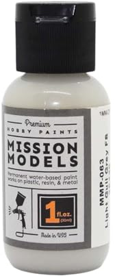 Mission 30ml (1oz) Light Gull Grey FS 36440 Models MMP-063