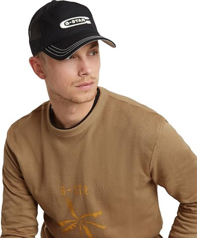 G-Star Herren Avernus Trucker Cap, Schwarz (dk Black D24319-D384-6484), PC