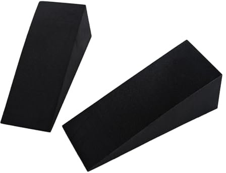 XAGMODSHN Schaumstoffkeile, schräg, Wadendehner, Workout-Keile, Höhe, Schaumstoffkeile für Bein-, Waden-, Knöchel- und Fußdehnung
