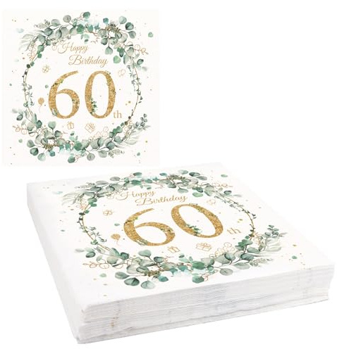 40 st eukalyptus dekorativa pappersservetter | 40 st eukalyptus dekorativa pappersservetter